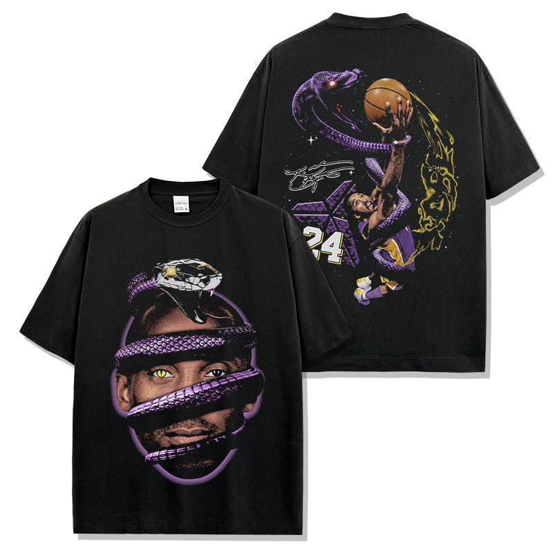 KOBE BRYANT VINTAGE TEE · HALL OF FAME