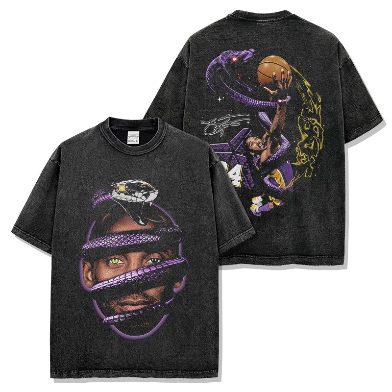 KOBE BRYANT VINTAGE TEE · HALL OF FAME