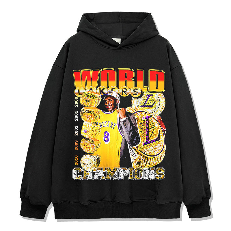 KOBE BRYANT VINTAGE HOODIE · LOGO SHOT II