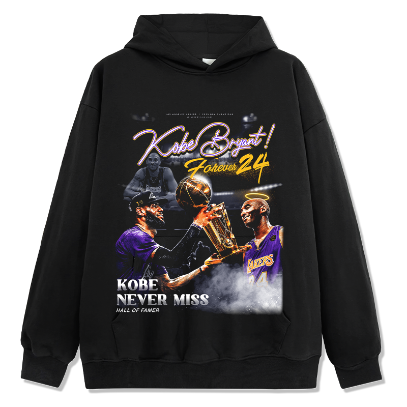 KOBE BRYANT & LEBRON JAMES VINTAGE HOODIE · STREETBALL II