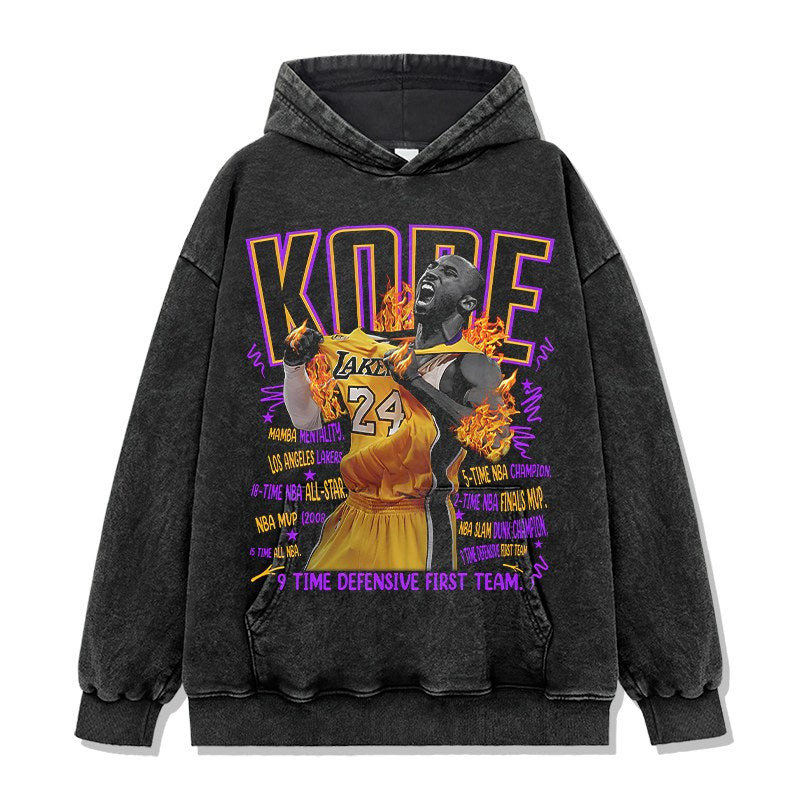 KOBE BRYANT VINTAGE HOODIE · ROOKIE YEAR II