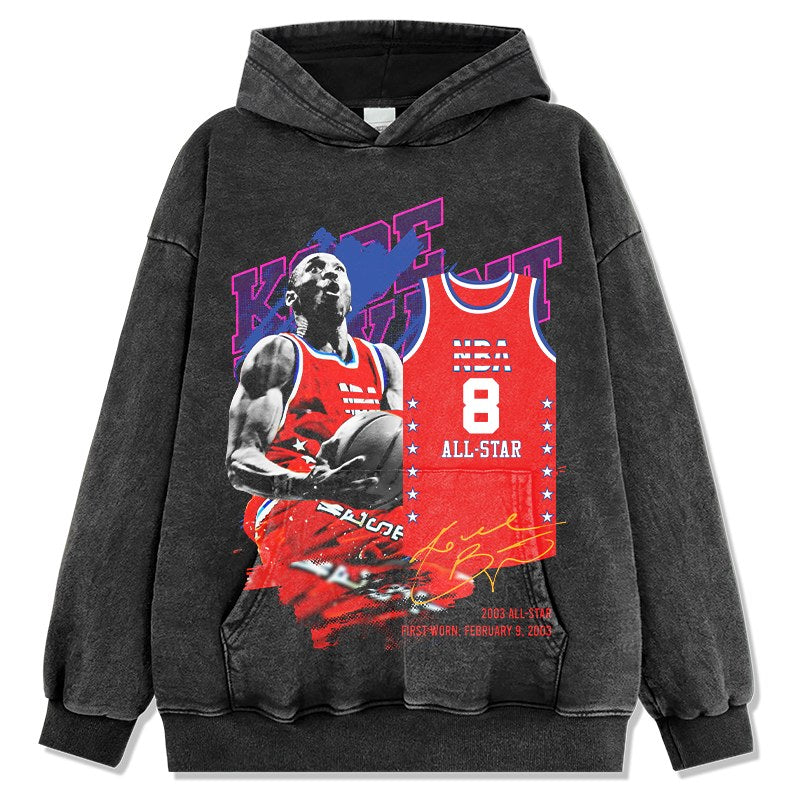 KOBE BRYANT VINTAGE HOODIE · HALL OF FAME II