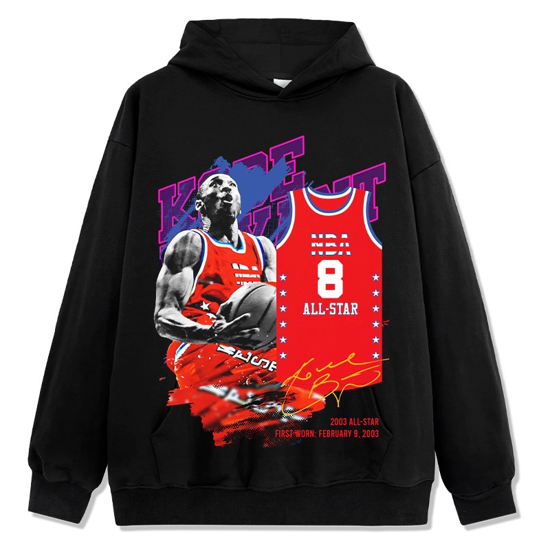KOBE BRYANT VINTAGE HOODIE · HALL OF FAME II