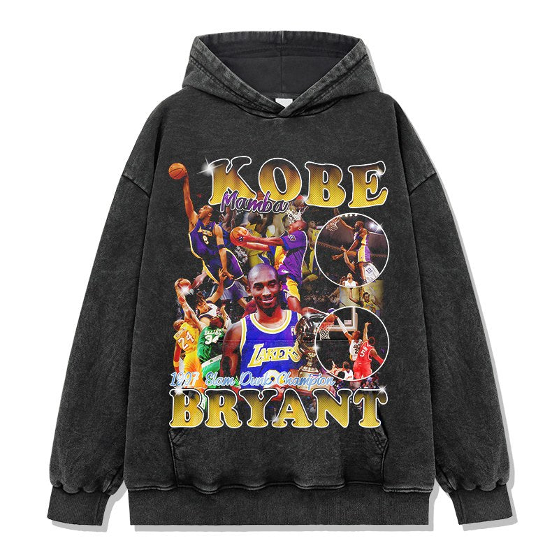 KOBE BRYANT VINTAGE HOODIE · BLACKTOP