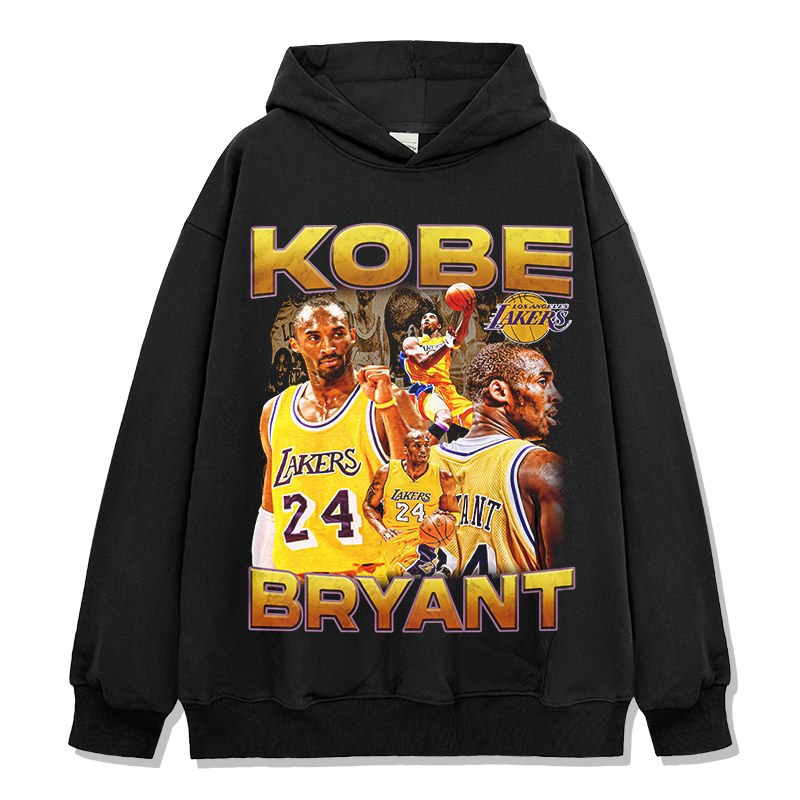 KOBE BRYANT VINTAGE HOODIE · NINETIES