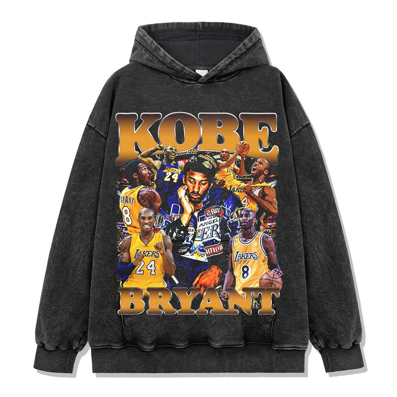 KOBE BRYANT VINTAGE HOODIE · OLD SCHOOL