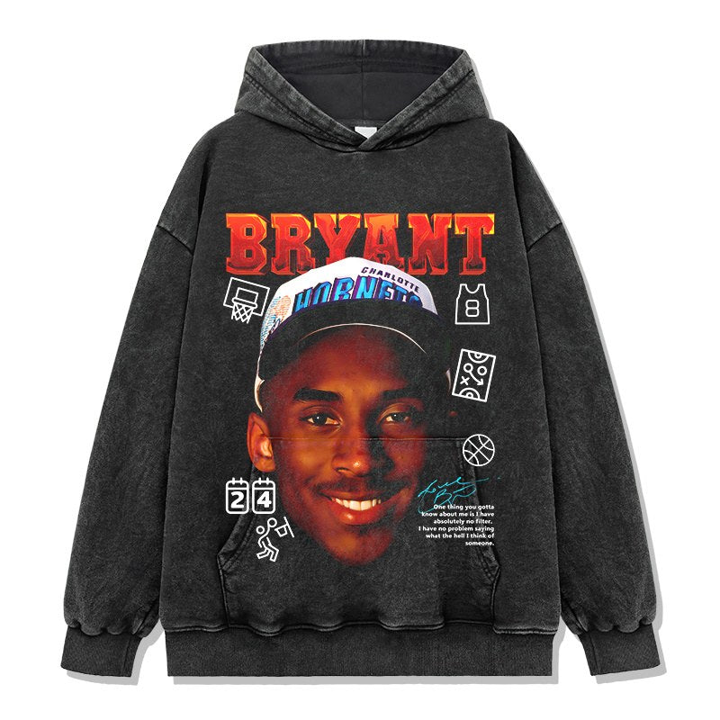 KOBE BRYANT VINTAGE HOODIE · COURTSIDE