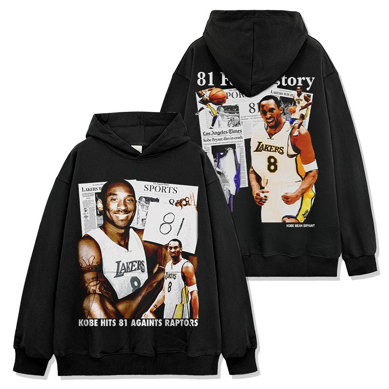 KOBE BRYANT VINTAGE HOODIE · SIXTH MAN