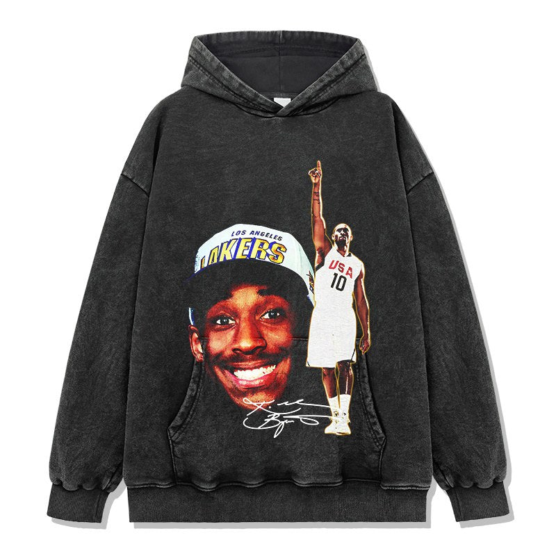 KOBE BRYANT VINTAGE HOODIE · BANNER NIGHT