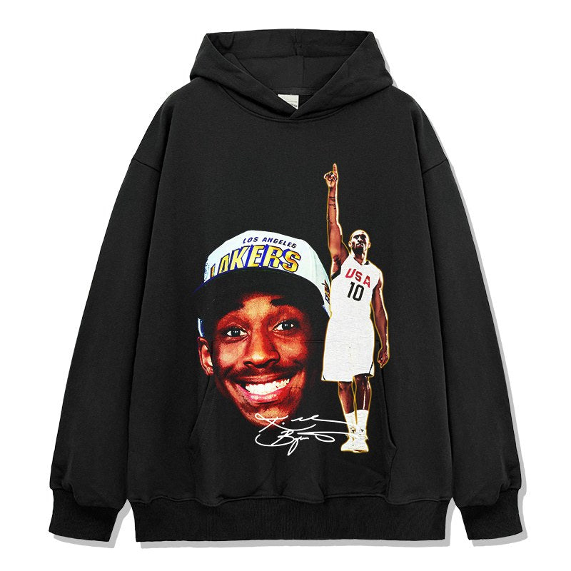 KOBE BRYANT VINTAGE HOODIE · BANNER NIGHT