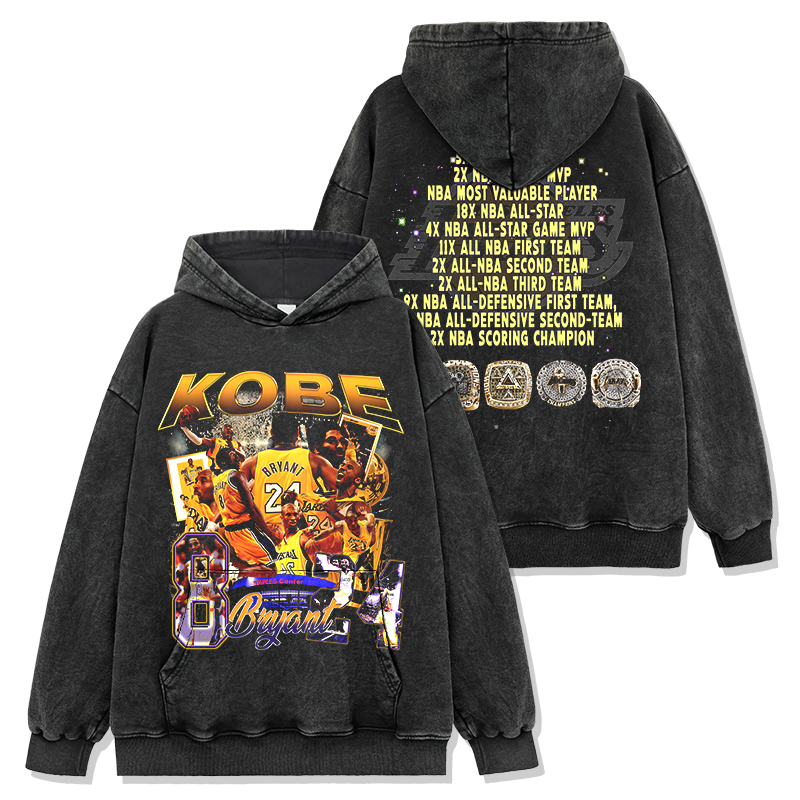 KOBE BRYANT VINTAGE HOODIE · PICK AND ROLL II
