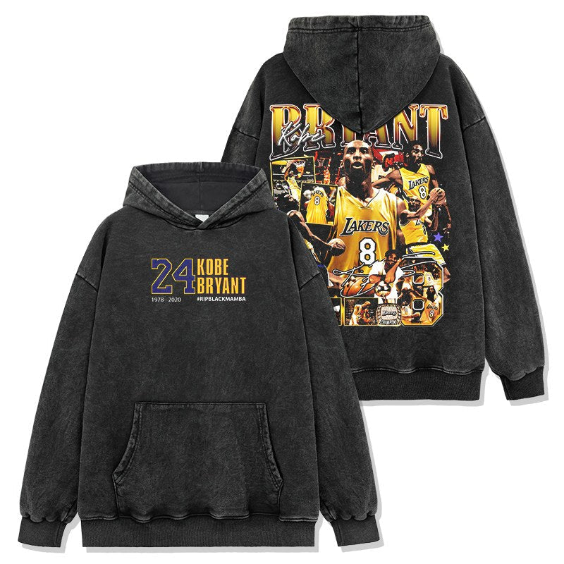 KOBE BRYANT VINTAGE HOODIE · BANK SHOT