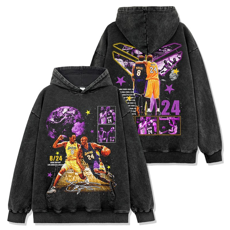KOBE BRYANT & LEBRON JAMES VINTAGE HOODIE · ALLEY OOP