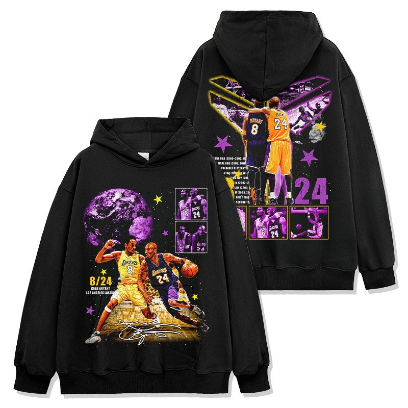 KOBE BRYANT & LEBRON JAMES VINTAGE HOODIE · ALLEY OOP