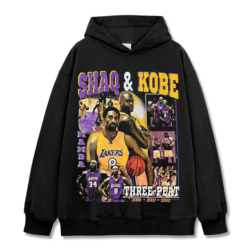 KOBE BRYANT & LEBRON JAMES VINTAGE HOODIE · POSTER