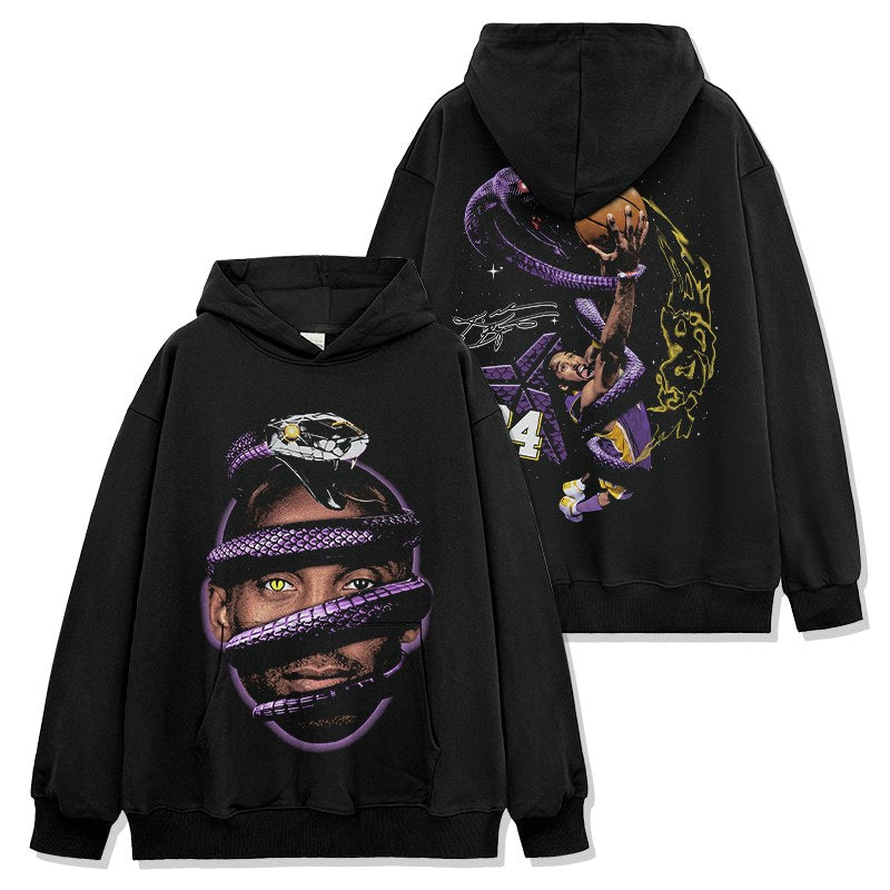 KOBE BRYANT VINTAGE HOODIE · HALL OF FAME
