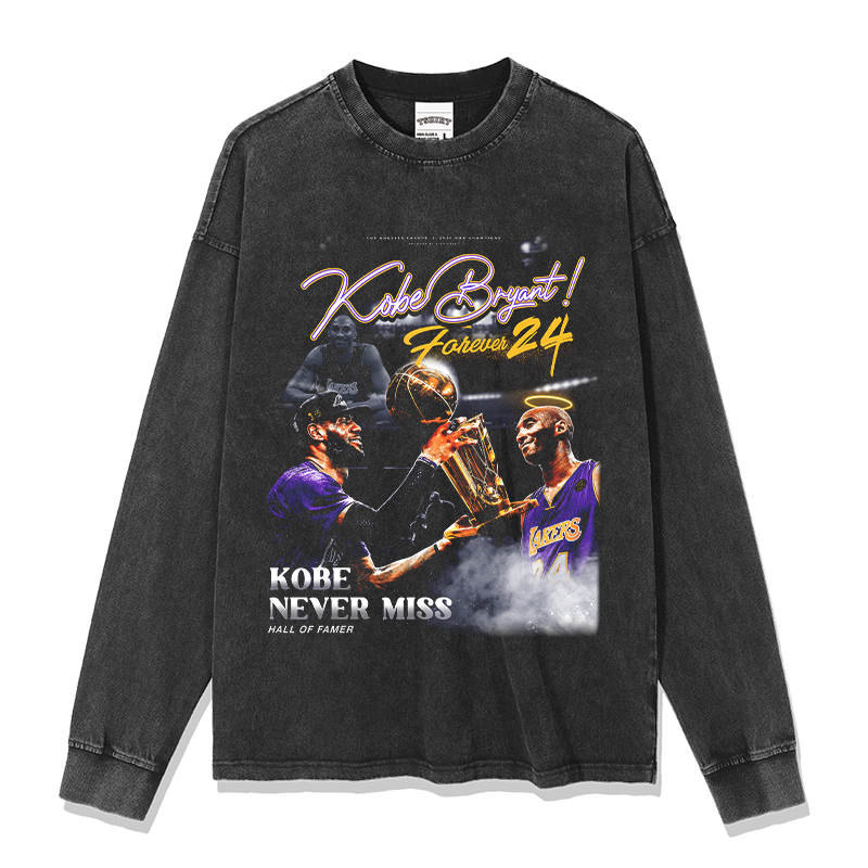 KOBE BRYANT & LEBRON JAMES LONG SLEEVE · STREETBALL II