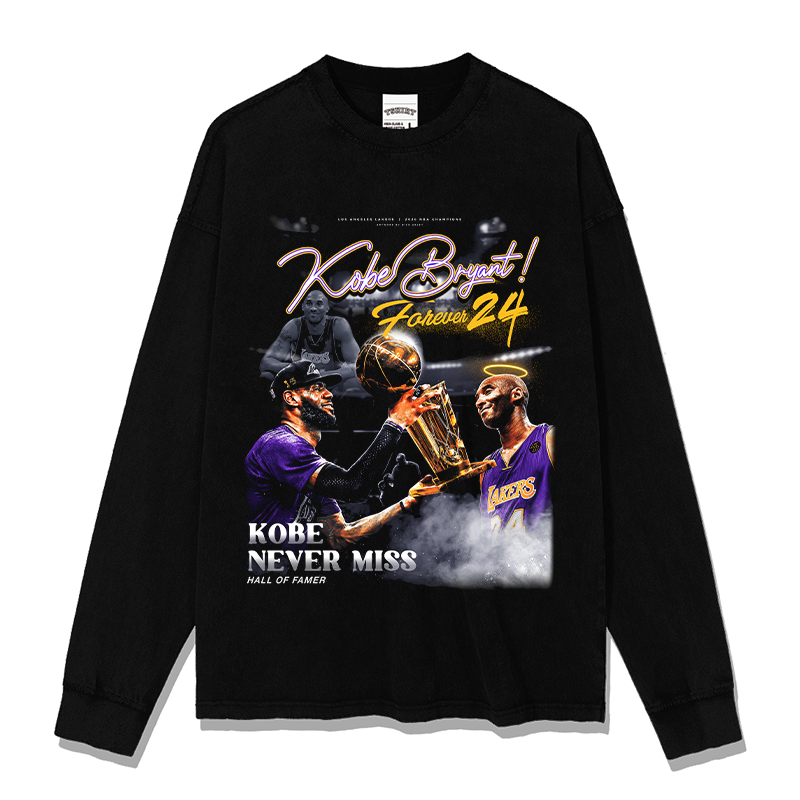 KOBE BRYANT & LEBRON JAMES LONG SLEEVE · STREETBALL II