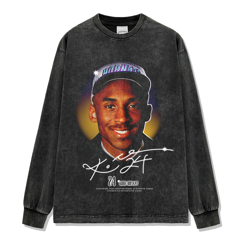 KOBE BRYANT LONG SLEEVE · STEP BACK II
