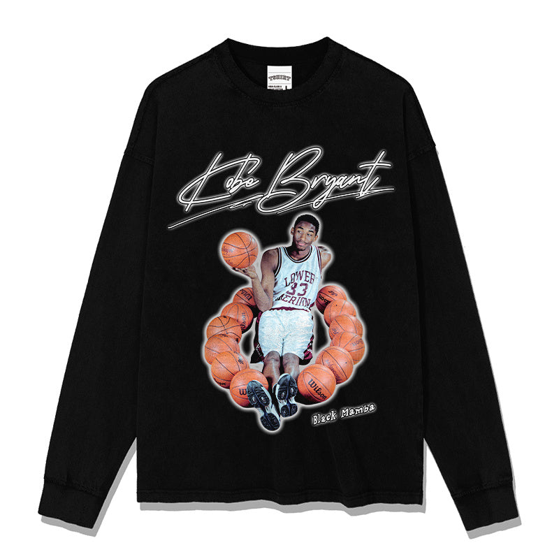 KOBE BRYANT LONG SLEEVE · BANK SHOT II