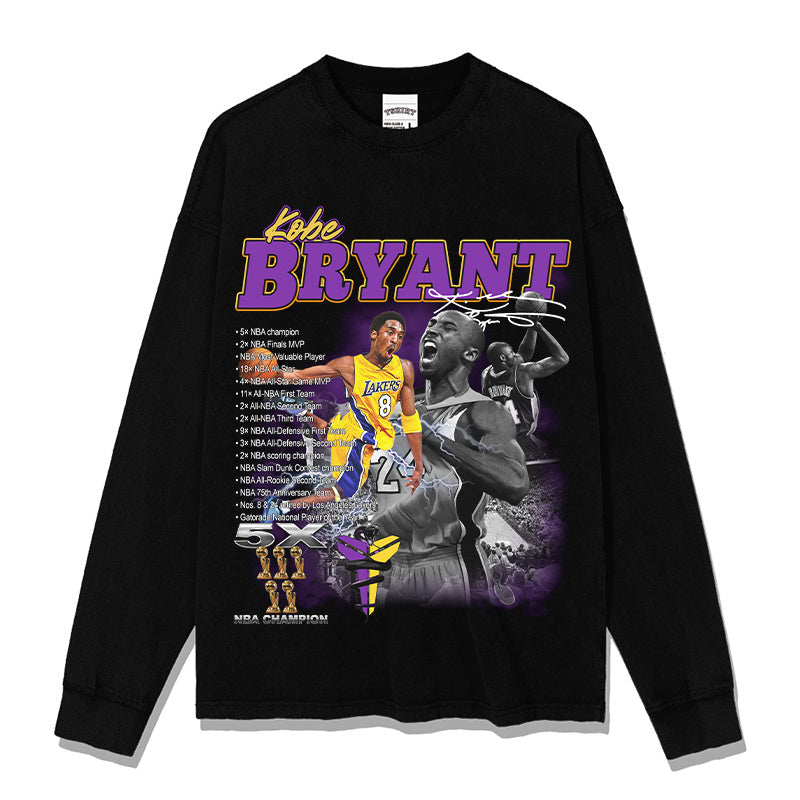 KOBE BRYANT LONG SLEEVE · HARDWOOD II