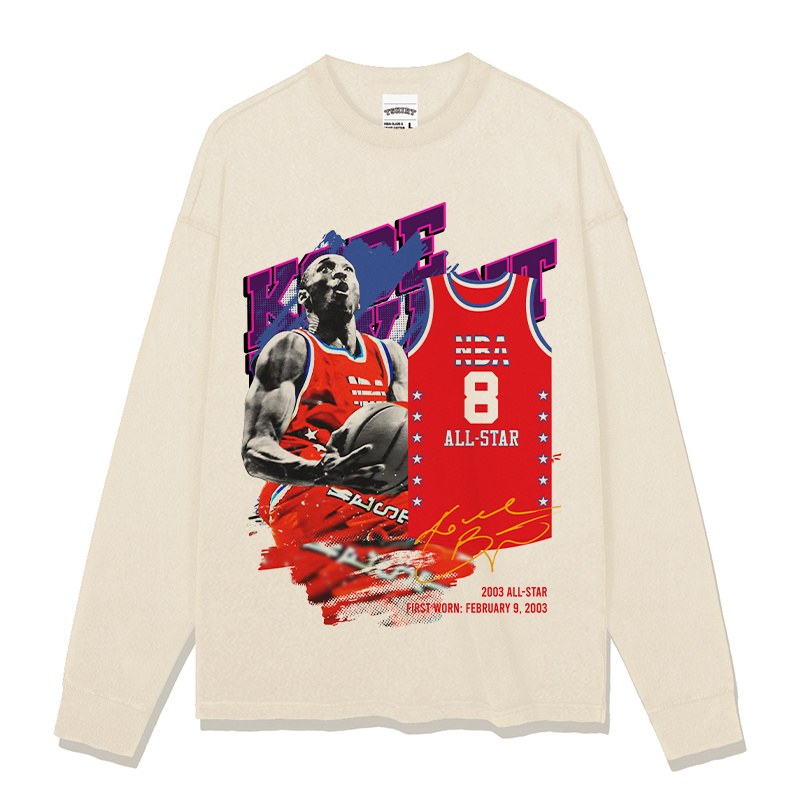 KOBE BRYANT LONG SLEEVE · HALL OF FAME II