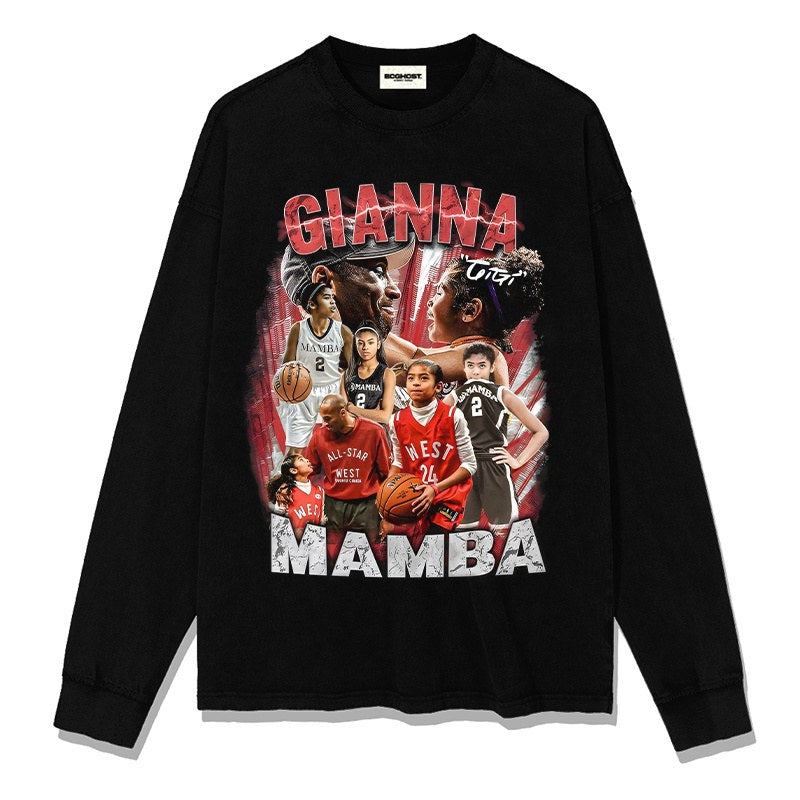 KOBE BRYANT LONG SLEEVE · FADEAWAY II