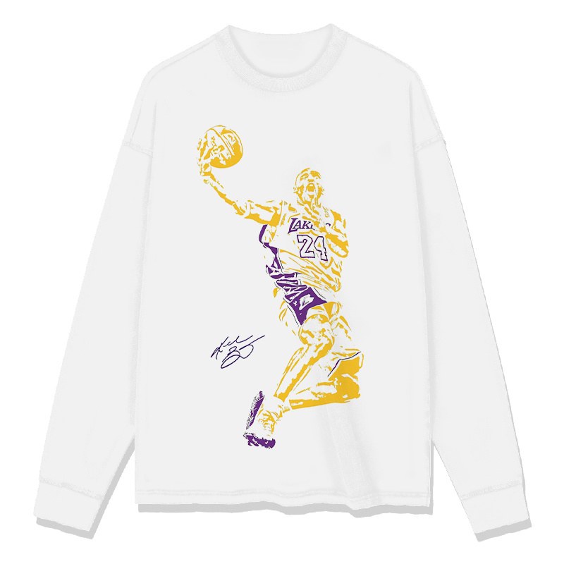 KOBE BRYANT LONG SLEEVE · RUN IT BACK