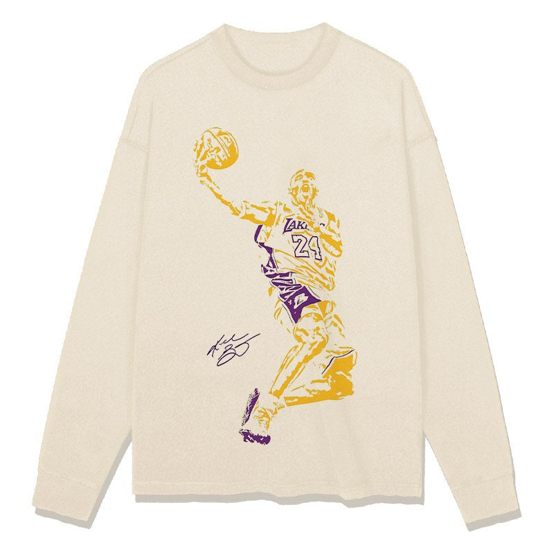 KOBE BRYANT LONG SLEEVE · RUN IT BACK