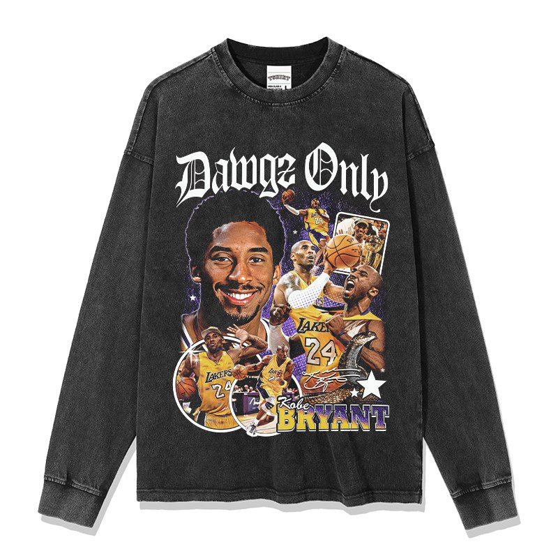KOBE BRYANT LONG SLEEVE · NUMBER ONE