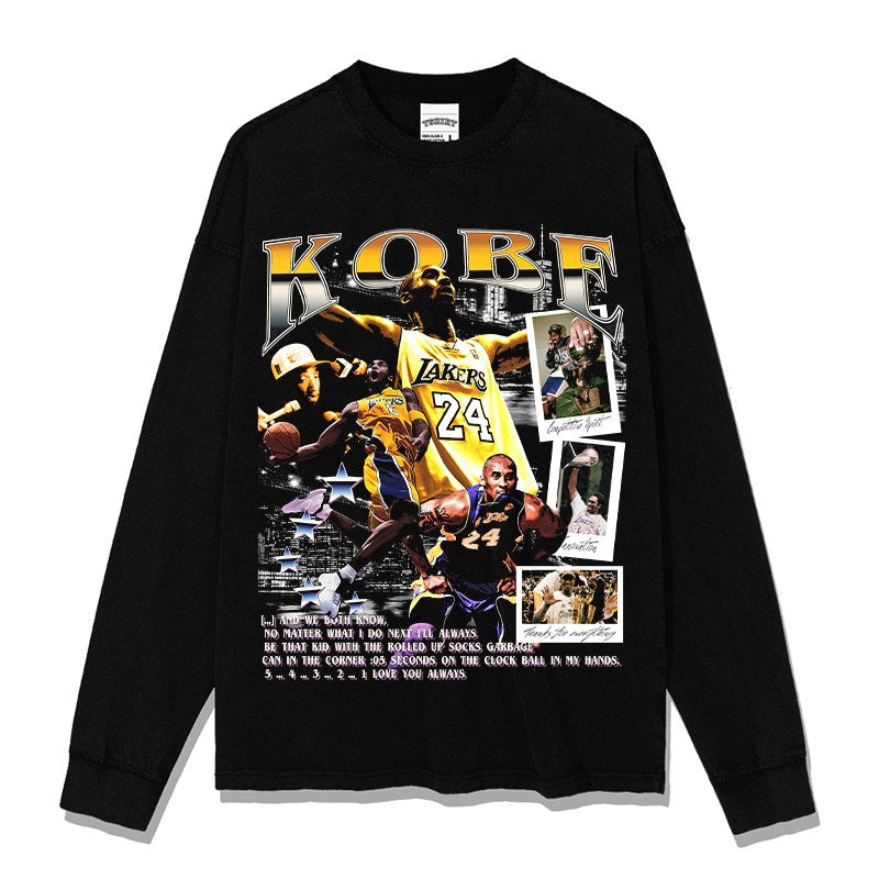 KOBE BRYANT LONG SLEEVE · LAST SHOT