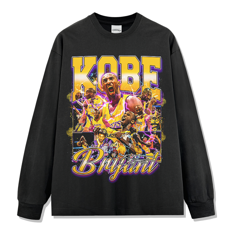 KOBE BRYANT LONG SLEEVE · HANG TIME II