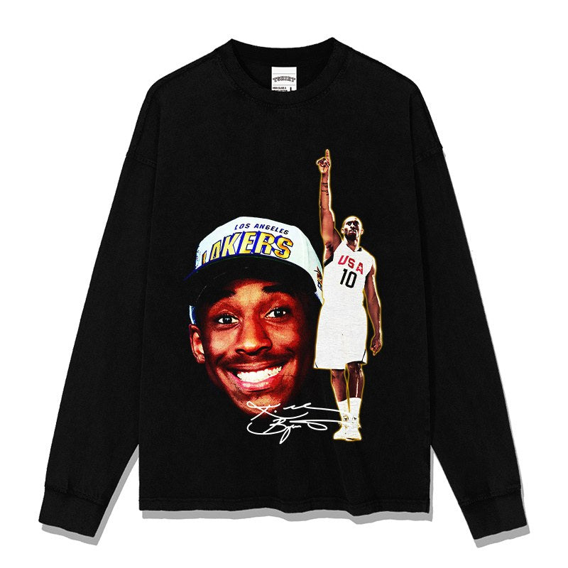 KOBE BRYANT LONG SLEEVE · BANNER NIGHT