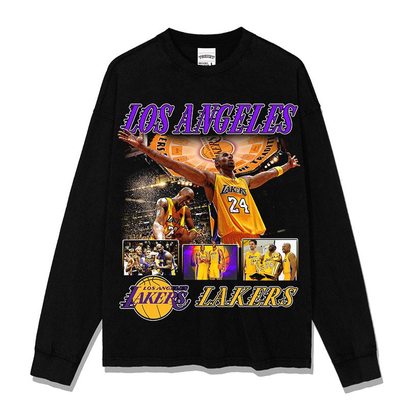 KOBE BRYANT LONG SLEEVE · HEAT CHECK