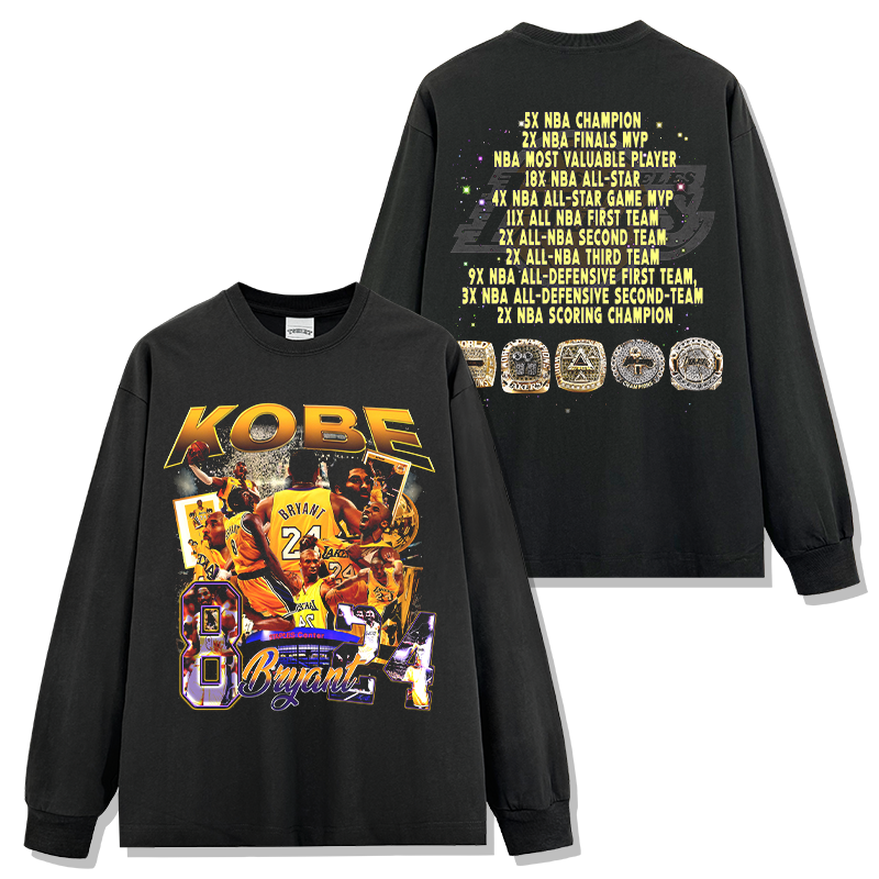 KOBE BRYANT LONG SLEEVE · PICK AND ROLL II