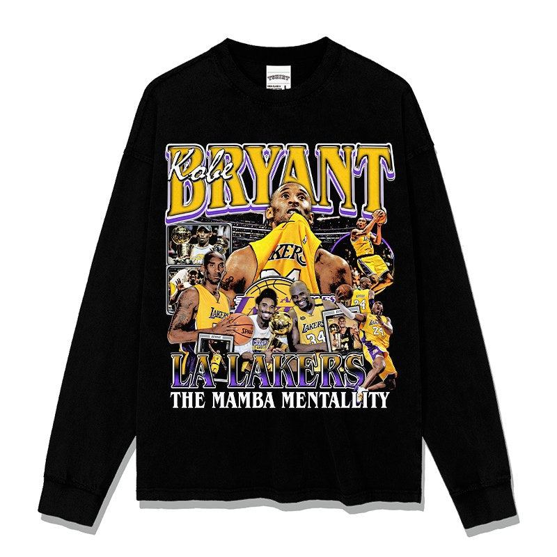 KOBE BRYANT LONG SLEEVE · BLOCK PARTY