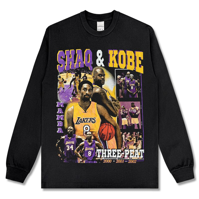 KOBE BRYANT & LEBRON JAMES LONG SLEEVE · POSTER