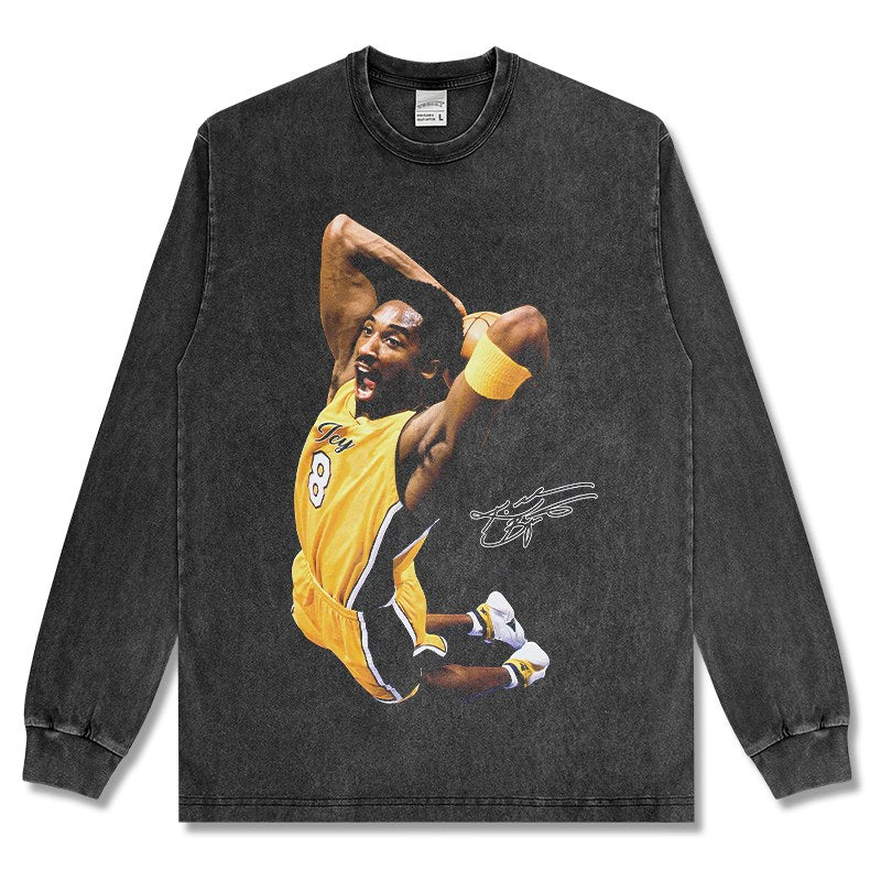 KOBE BRYANT LONG SLEEVE · TRIPLE DOUBLE