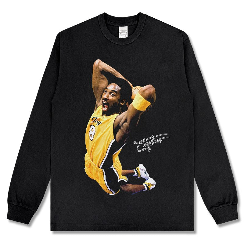 KOBE BRYANT LONG SLEEVE · TRIPLE DOUBLE
