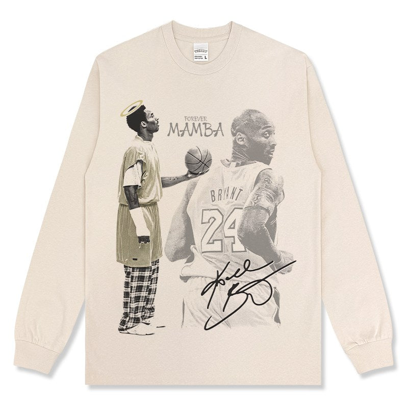 KOBE BRYANT LONG SLEEVE · FADEAWAY