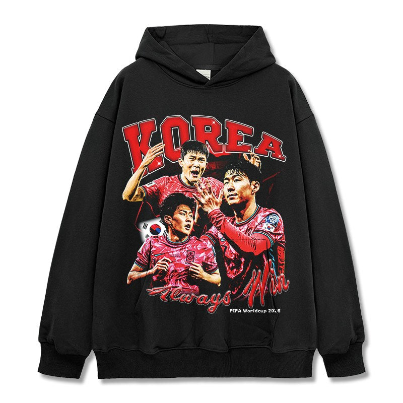 KOREA 2026 VINTAGE HOODIE · GOLDEN BOOT