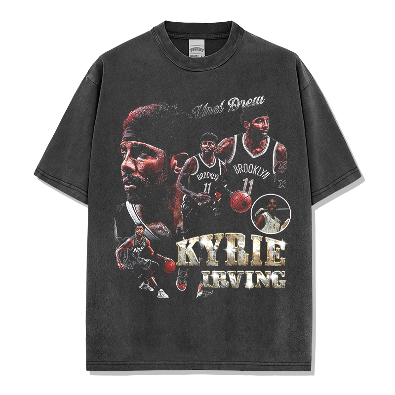 KYRIE IRVING VINTAGE TEE · TRIPLE DOUBLE