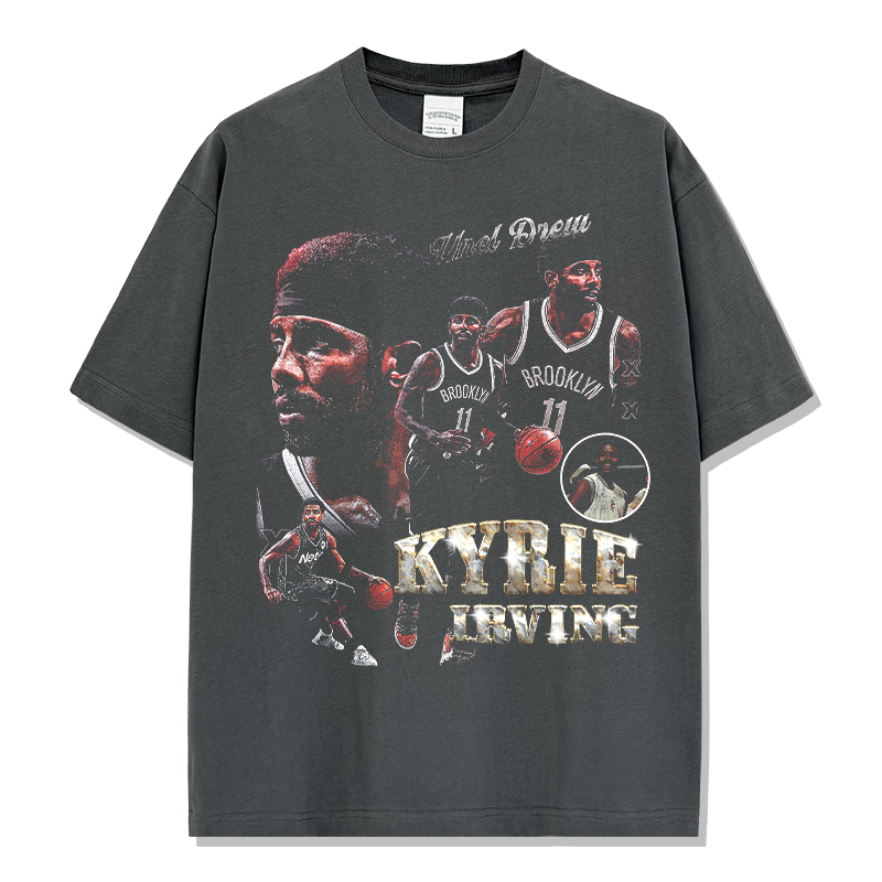 KYRIE IRVING VINTAGE TEE · TRIPLE DOUBLE
