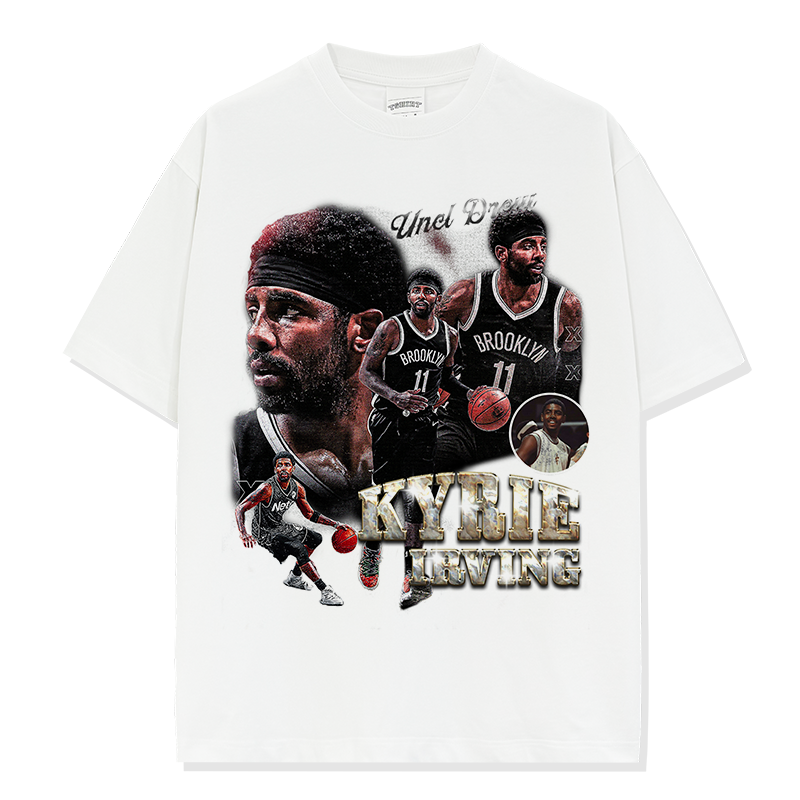 KYRIE IRVING VINTAGE TEE · TRIPLE DOUBLE