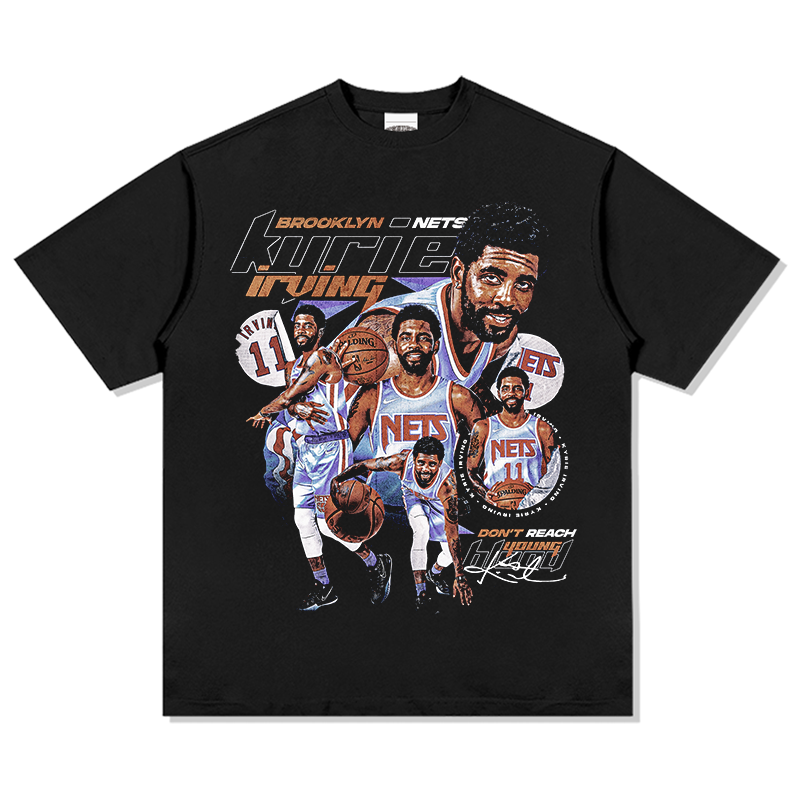 KYRIE IRVING VINTAGE TEE · AND ONE