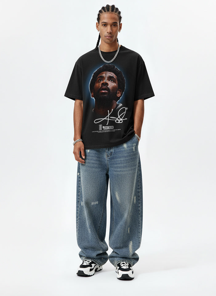 KYRIE IRVING VINTAGE TEE · SLAM DUNK