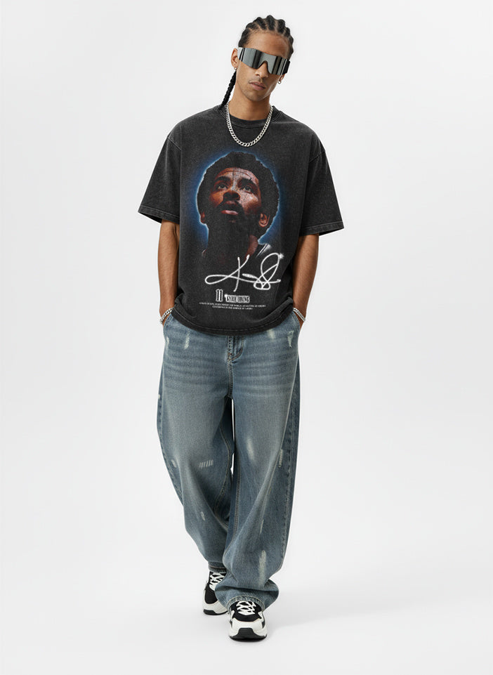 KYRIE IRVING VINTAGE TEE · SLAM DUNK
