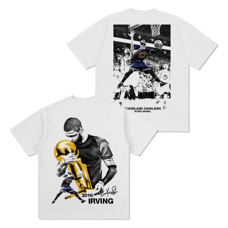 KYRIE IRVING VINTAGE TEE · HALL OF FAME