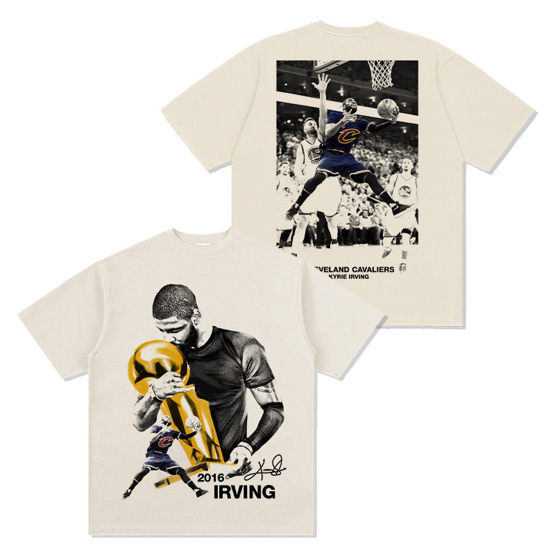 KYRIE IRVING VINTAGE TEE · HALL OF FAME