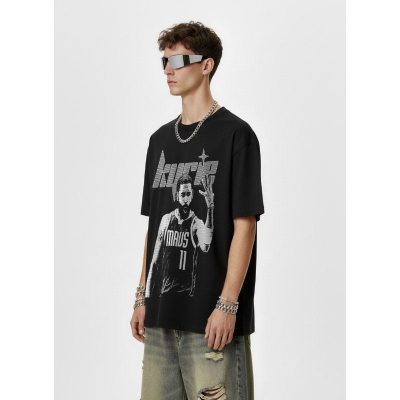 KYRIE IRVING VINTAGE TEE · CLUTCH